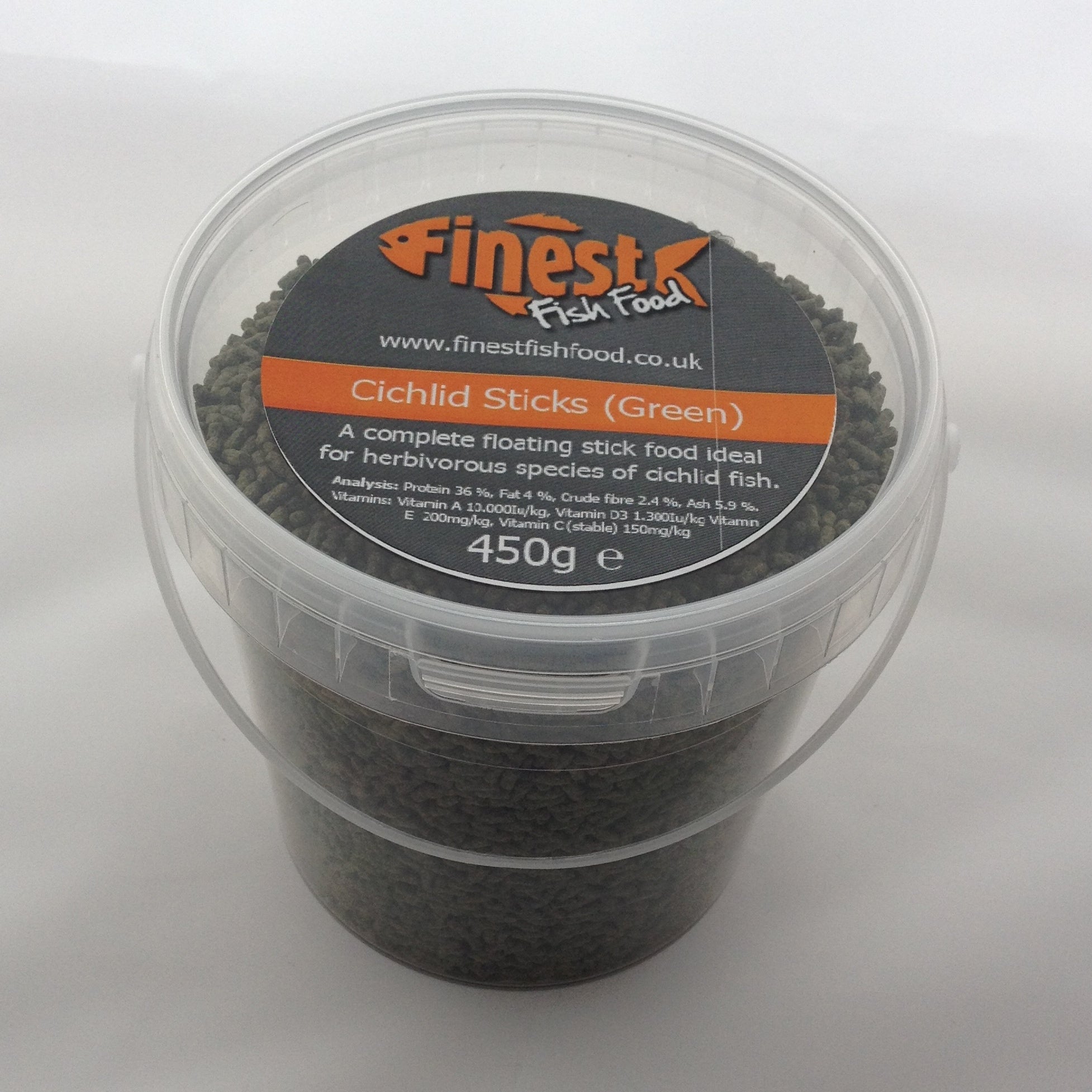 450g Green Cichlid Sticks