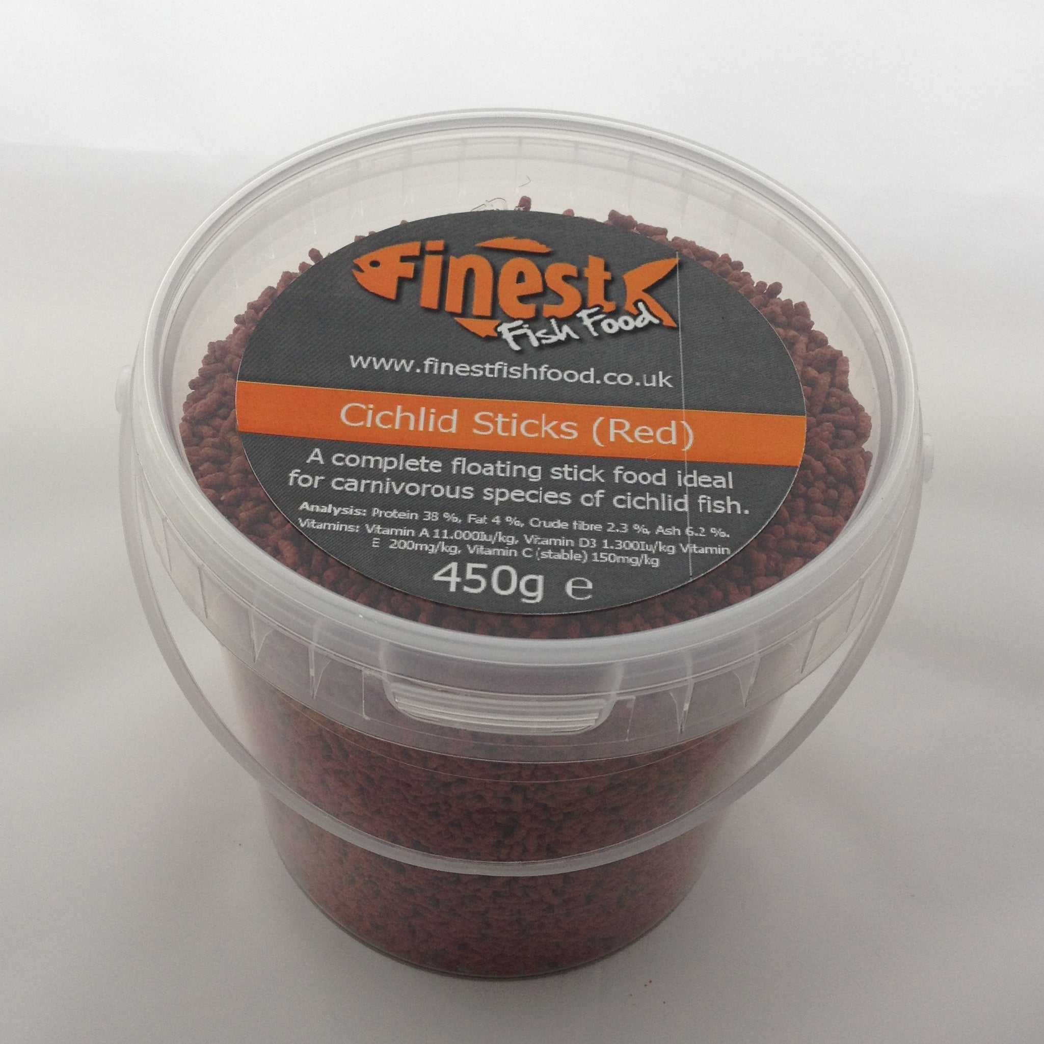 450g Red Cichlid Sticks